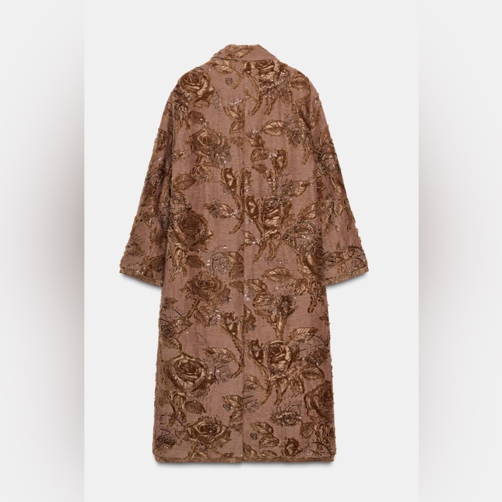 Zara beaded coat - Picture 4 of 7